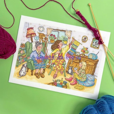 Bothy Threads ����� ��� ��������� Knit And Natter (������ � ��������) (����, ��� 1)