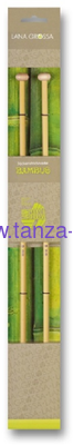 Lana Grossa Спицы прямые LG (бамбук), длина 33, № 4,5 (фото, вид 1)
