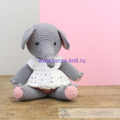 Hardicraft Olga Elephant, набор крючком Hardicraft Olga Elephant, набор крючком