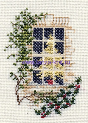 Bothy Threads ����� ��� ��������� Christmas Card - Christmas Window (�������� - �������������� ����)