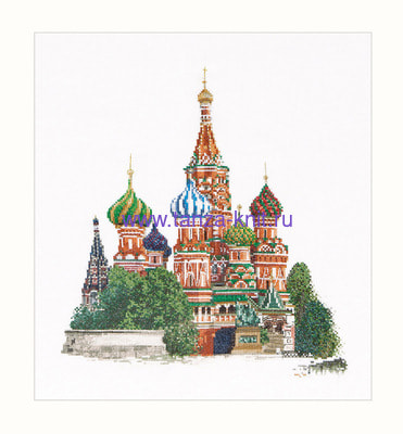 Thea Gouverneur Набор "Собор Покрова Пресвятой Богородицы, что на Рву" Thea Gouverneur Набор "Собор Покрова Пресвятой Богородицы, что на Рву"