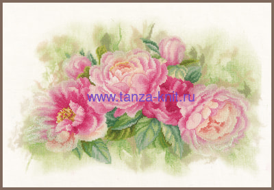Lanarte Набор "Bouquet of peonies (Букет пионов)" Lanarte Набор "Bouquet of peonies (Букет пионов)"