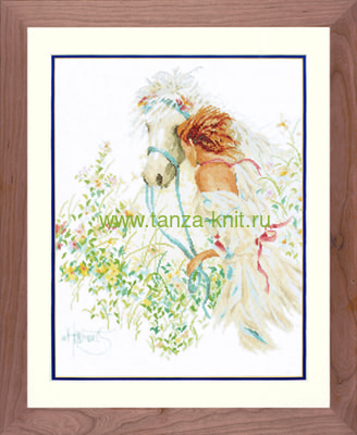 Lanarte Набор "Horse And Flowers (Лошадь и цветы)" Lanarte Набор "Horse And Flowers (Лошадь и цветы)"
