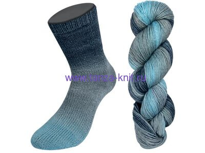 Lana Grossa Meilenweit Special Hand-Dyed . Nariyal