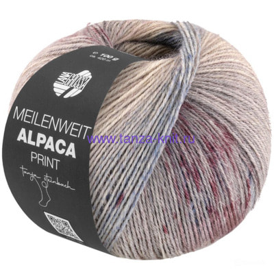 Lana Grossa Meilenweit Alpaca Print ()