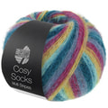 Lana Grossa Meilenweit Cosy Socks Multy Stripes