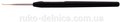 Lana Grossa Крючок LG сталь, с черной ручкой, длина 14 см, № 1.0