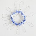 Knit Pro Маркеры для вязания не разъёмные, Blooming Blue